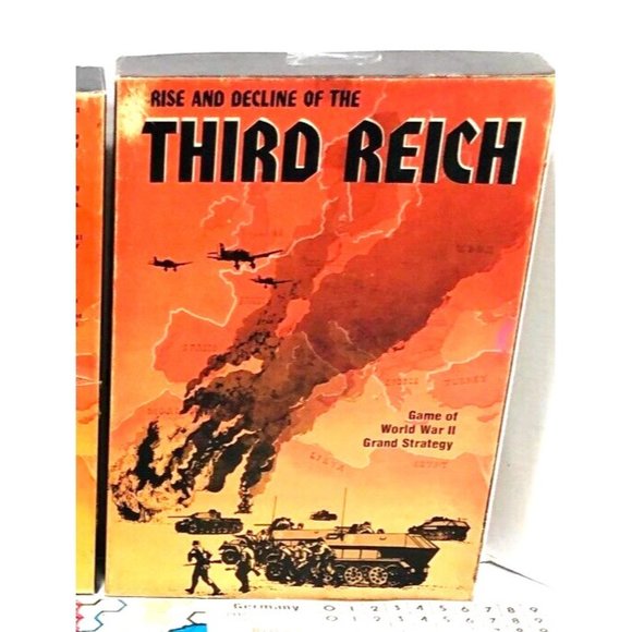 VTG Rise Decline Of Third 3rd Reich Avalon Hill Bookcase Game 2nd Ed 1974 WWII - Picture 1 of 8
